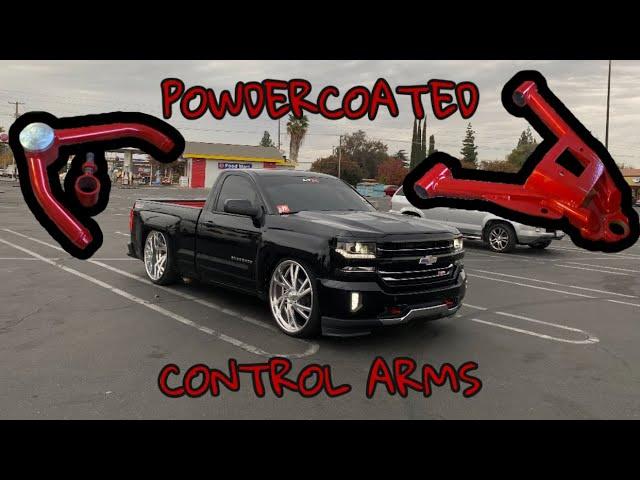 POWDER COATED CONTROL ARMS & ALIGNMENT