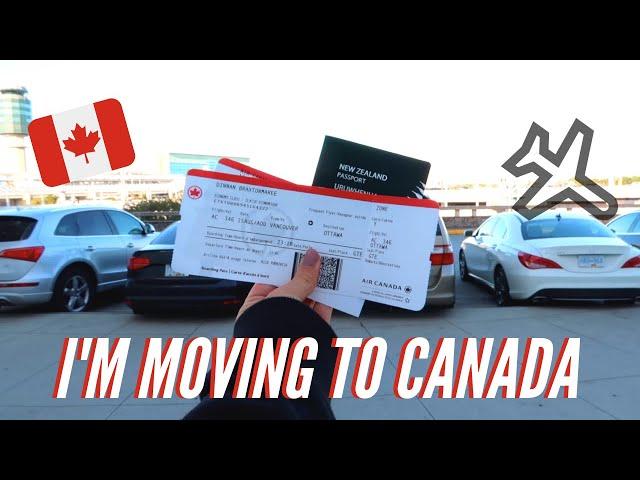 I'M MOVING TO CANADA + My First Day In Ottawa Vlog | Braxton Dinnan