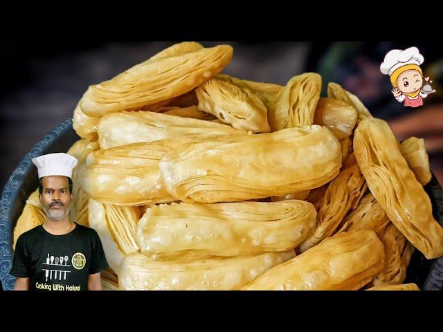 हलवाई की सीक्रेट रेसिपी से सीखें आसनी से खस्ता खाजा बनाना। khaja recipe | halwai style khaja recipe