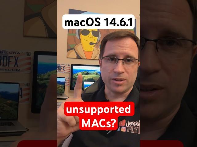 macOS 14.6.1 tested with ALL UNSUPPORTED MACs! #apple #opencore #unsupported