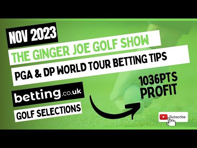 Butterfield Bermuda Championship & Nedbank Golf Challenge Betting Tips | Ginger Joe | Betting.co.uk