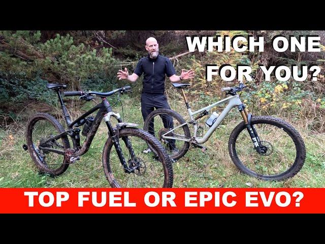 Trek Top Fuel or Specialized Epic Evo: Which lightweight XC/Trail MTB is best for you?