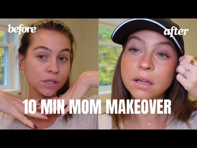 10 MINUTE MOM MAKEOVER: 5 minute makeup