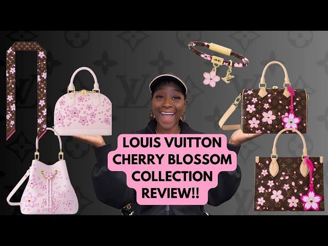  MARQUITA LV LUXURY: LOUIS VUITTON  CHERRY BLOSSOM  COLLECTION LOOK BOOK  REVIEW