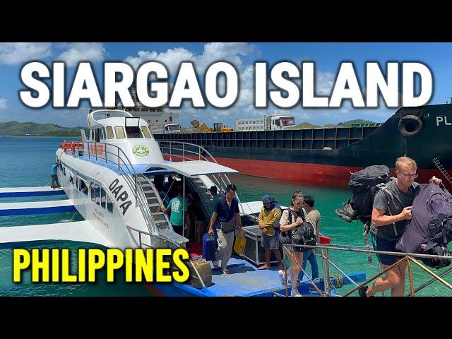 SIARGAO Philippines 2024 | The BEST ISLAND in the WORLD? Travel Guide & Ferry Ride - Cebu to Siargao