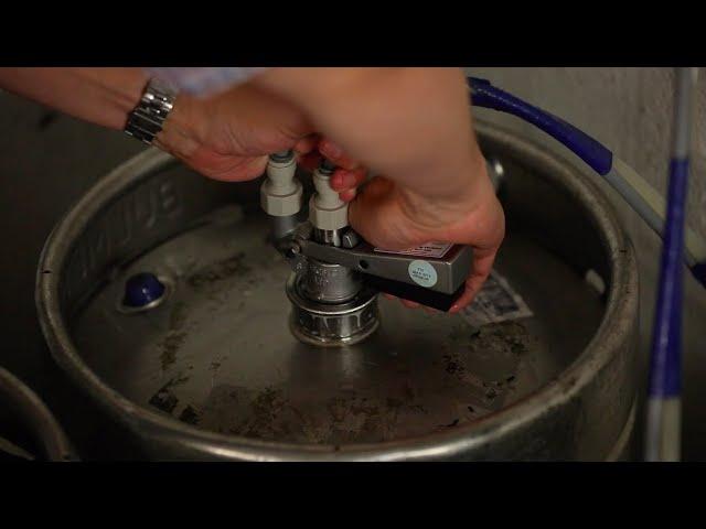 How to change a keg