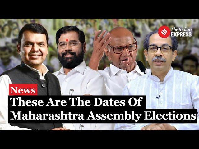 Maharashtra Election 2024 Date: Maharashtra To Vote On….| Election Commission of India