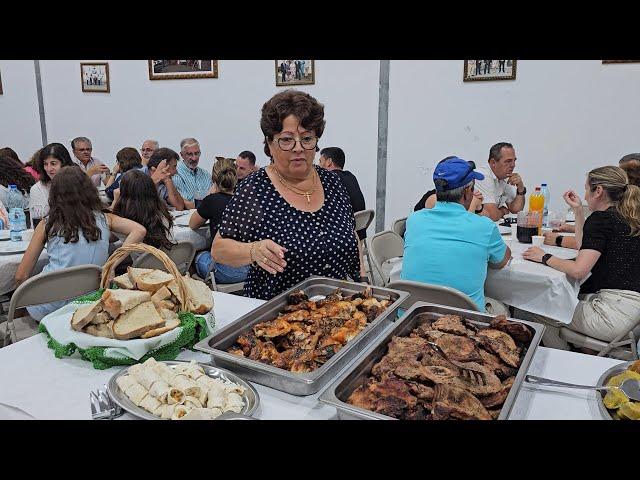 Jantar de amigos do Sr  Batista Vieira em Rosais 2024 Ilha São Jorge