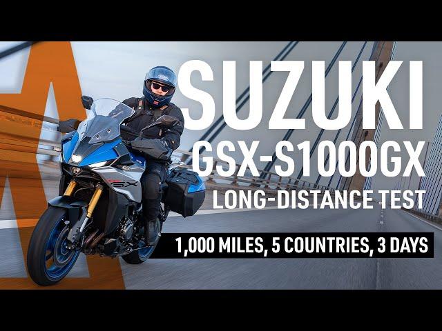 Suzuki GSX-S1000GX long-distance review: UK to Sweden on a sports tourer