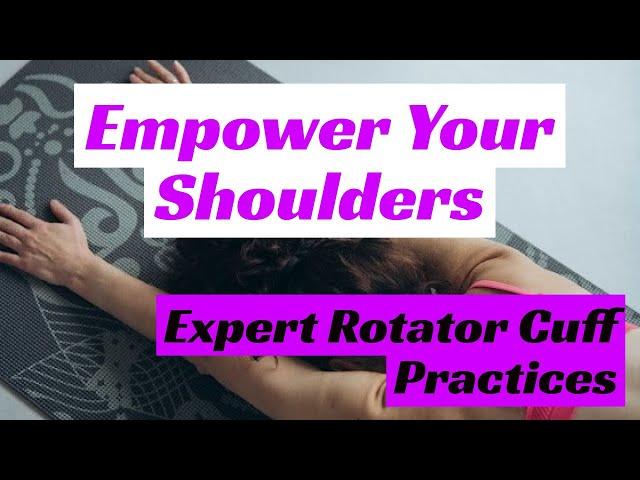 Shoulder Health Secrets - Strengthen Your Rotator Cuff with Victoria Kupka's Tips