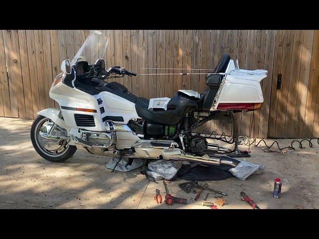 World’s most dangerous Goldwing motorcycle tire!