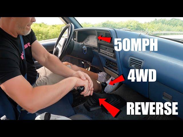 What Happens If You're in 4WD And Put Your Transmission In Reverse WHILE driving?