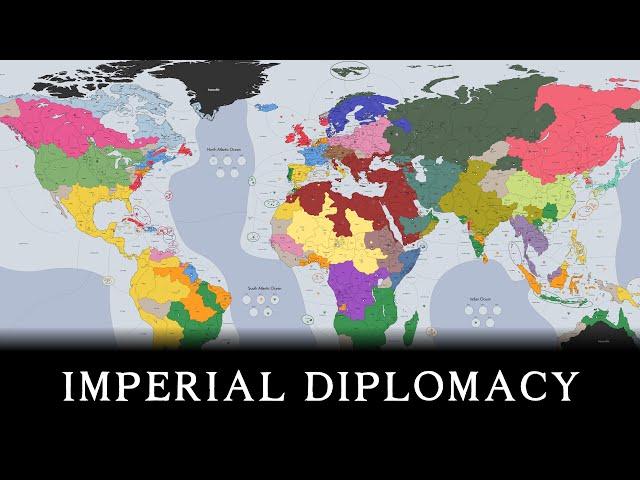 Imperial Diplomacy - 24 Player World Map Commentary