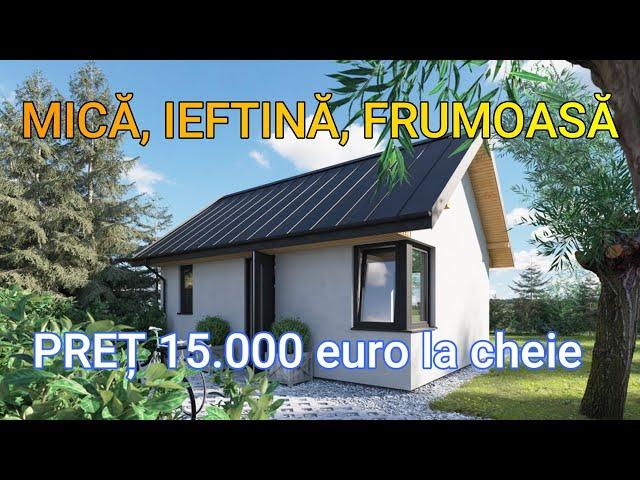 Casa LOW COST. Un proiect construibil cu 15 mii euro