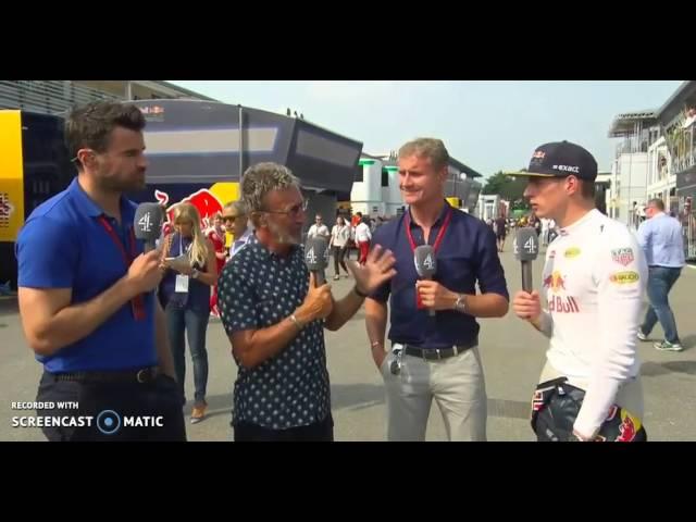 Max Verstappen “calls” Eddie Jordan a wanker