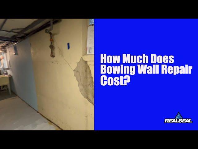 How Much Does Bowing Basement Wall Repair Cost?