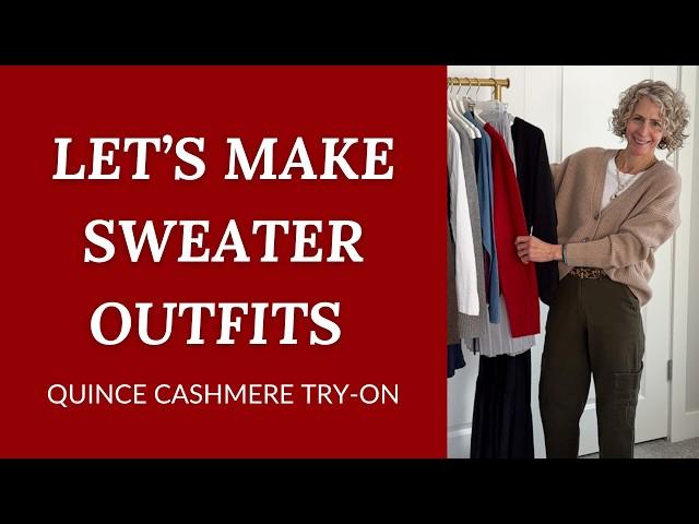 Versatility Matters: Creating Multiple Outfits with QUINCE Cashmere Sweaters