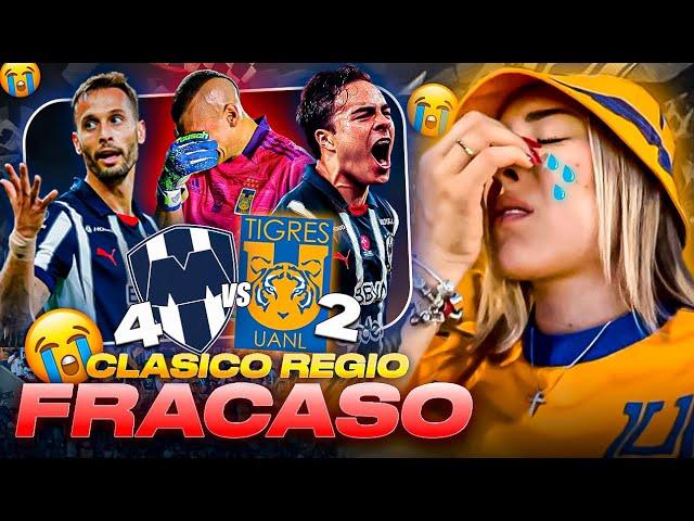 TERRIBLE DERROTA CONTRA RAYADOS | Monterrey (4) vs Tigres (2) | Vlog Clásico Regio | Dare Esparza