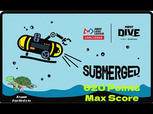 FLL Submerged Max Points We did it!  Big Milestone Mission #fll #submerged #lego #robotics