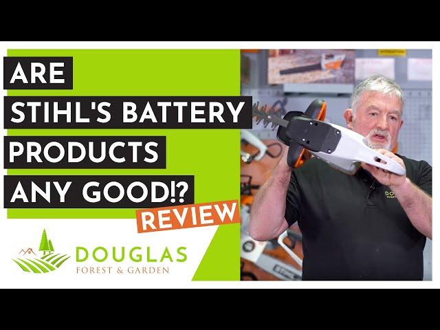 Compact Range Of Stihl Garden Battery Operated Tools in Ireland From Douglas Forest & Garden