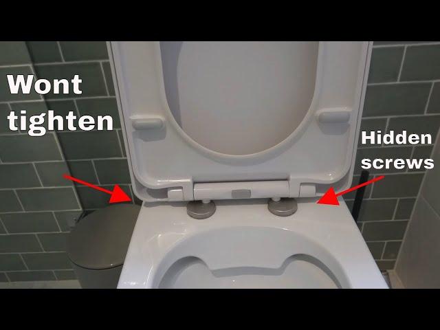 How to fix a toilet seat