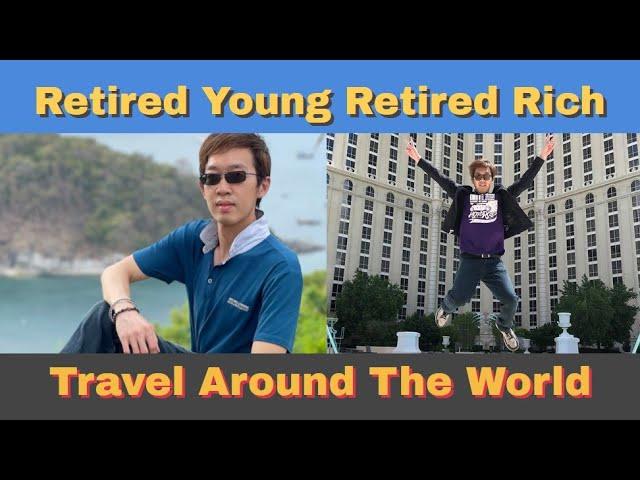 ️How to Retire Early Retire Rich to Travel Around The World! My Online Income Stream