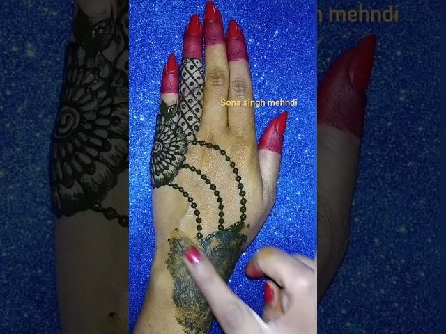 beautiful easy trick mehndi designs#shorts #viral #viralvideo  #trending #ytshorts