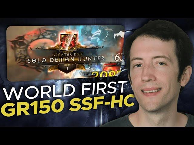 Diablo 3 - World First GR150 SSF-HC Season 30