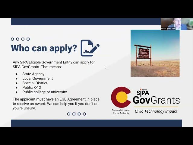 Webinar SIPA GovGrants Program - Everything You Want To Know