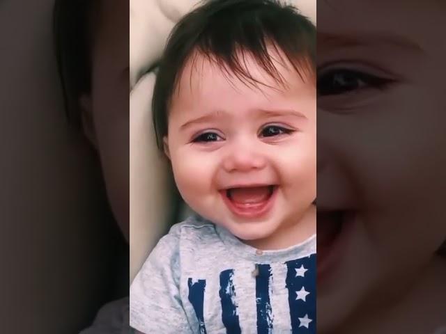 cute baby smile 