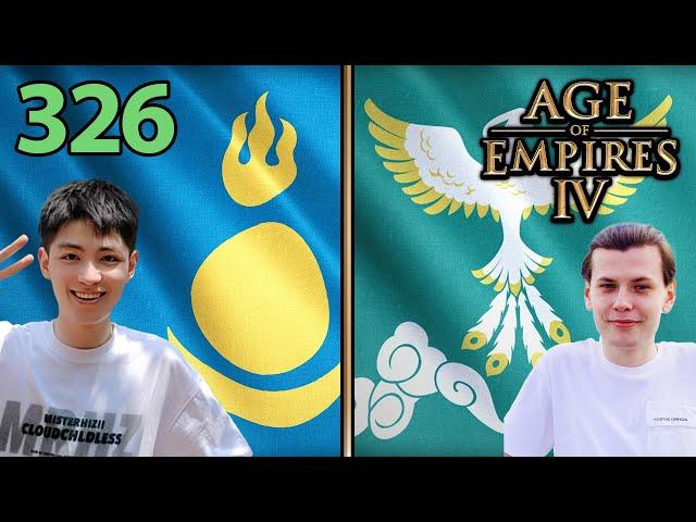 EL.loueMT (Mongolen) vs mYi.Anotand (ZhuXi) - Age of Empires 4 - Cast 326