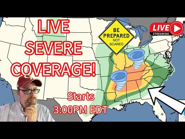 LIVE - SEVERE WEATHER COVERAGE - 3:00 PM EDT Tuesday, May 20, 2025  #liveweatherchannel