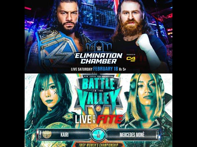 PW Hustle Zone: High Stakes, High Rewards!! Elimination Chamber And Battle In The Valley Preview