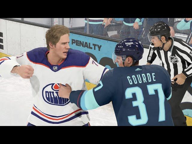 How to start a fight in NHL 24?