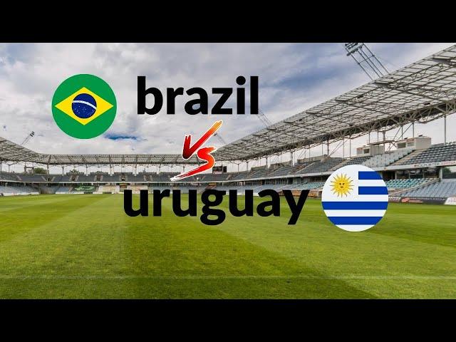  Uruguay vs Brazil 1-1  Highlights - 2024..