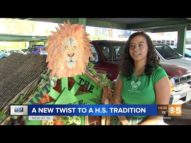 VIDEO: A new twist to a high school tradition