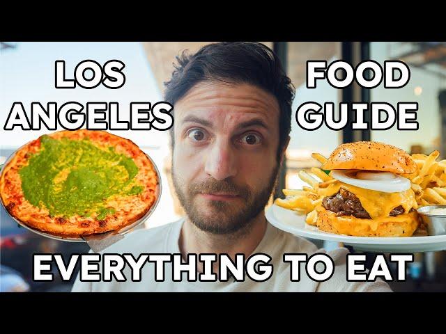 16 MUST EAT Restaurants in Los Angeles (restaurant guide)!  | Jeremy Jacobowitz