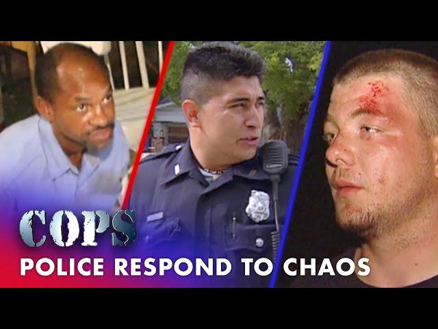 Chases, Search Warrants, and Fistfights: Police Respond to Chaos | Cops: Full Episodes