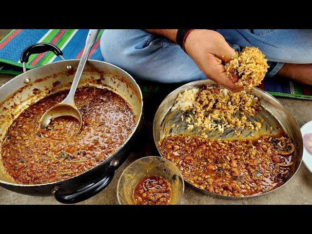 Roadside Dal Chawal | Thele Wali Dal | Langar Wali Dal Recipe