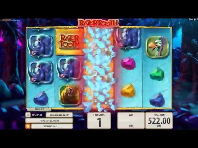 Razortooth - Big Win Slot From Quickspin