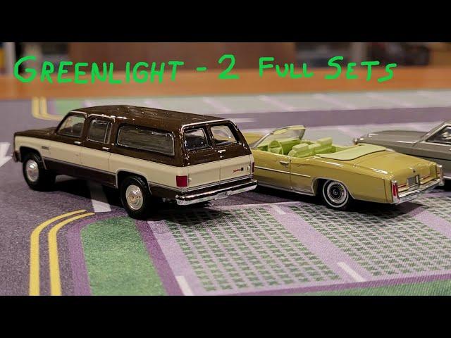 Greenlight Show Room Floor Series 6 & Black Bandit Series 29 - Unboxing & Review