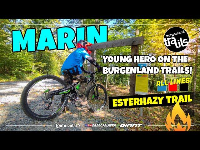 BURGENLAND TRAILS | My 10 years old son rode the Esterhazy Trail | Drago Palavra