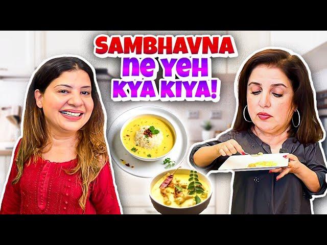 Sambhavna ki Favourite Kadhi Chawal Recipe | @FarahKhanK