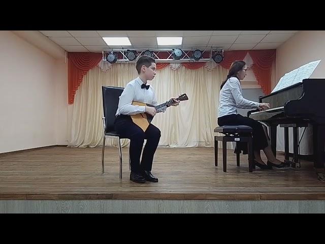 Е. Глебов "Юмореска". Кретов Антон, ДШИ №8 г. Калуга