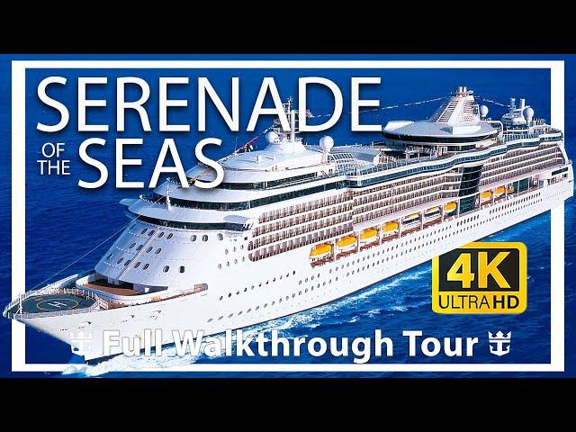 Serenade of the Seas | Full Walkthrough Tour & Review | Super Video 4k | Royal Caribbean Cruises