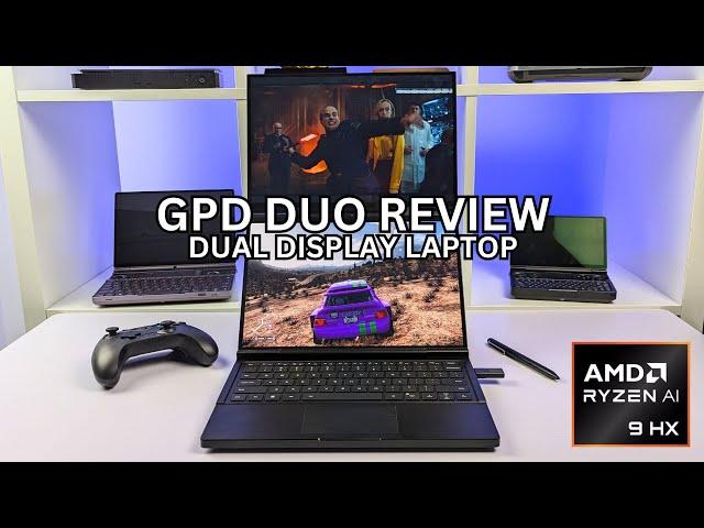  GPD Duo Hands-On Preview: Dual Displays, Powerful Ryzen 9, and Ultimate Productivity! 