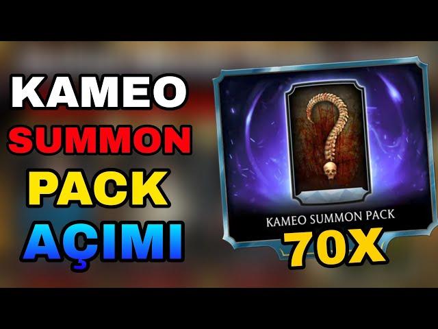 ELMAS KAMEOLAR?  | 70X Kameo Paketi Açımı | MK Mobile