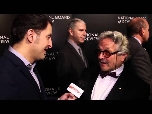 George Miller at the National Board of Review Gala with Arthur Kade