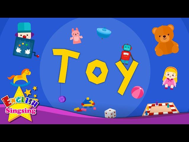 Kids vocabulary - Toy - toy vocab - Learn English for kids - English educational video