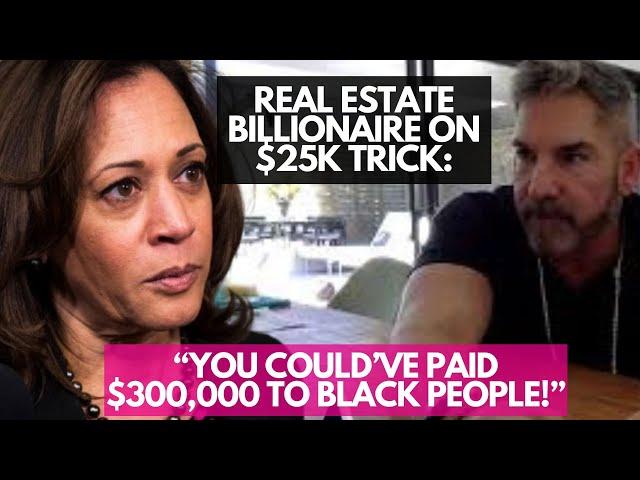 “She Could’ve Paid $300,000 to Black People!” BILLIONAIRE Drops Truth Bomb on $25,000 Kamala Plan